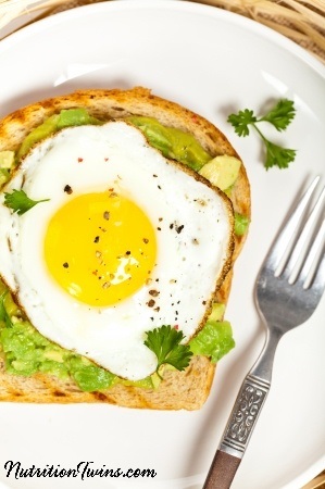 Egg and Avocado Toast - Delicious, powerful food to control insatiable apetite