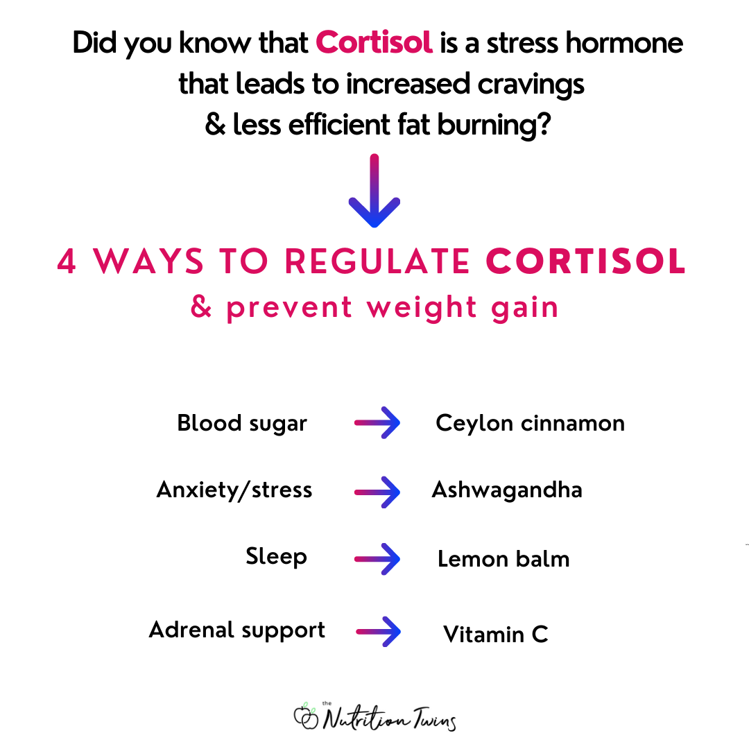 4 ways to lower cortisol & reduce belly fat