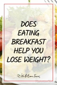 Does Eating Breakfast Help You Lose Weight with egg and vegetables in the background