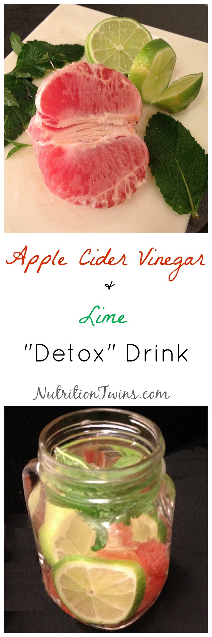 Apple Cider Vinegar &Lime Detox Drink FINAL