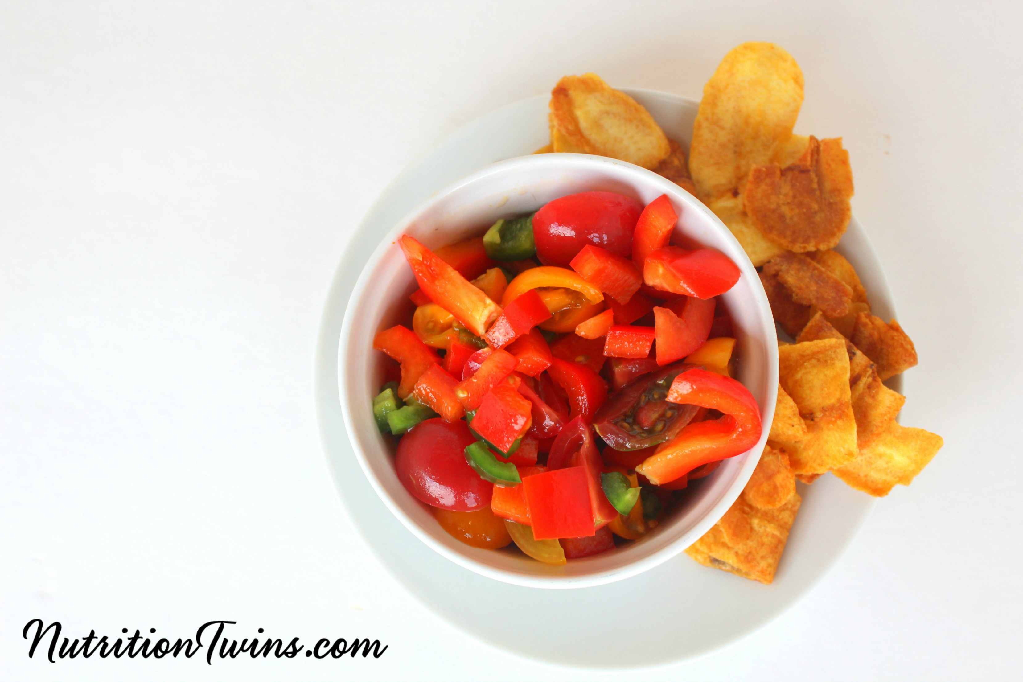 Fresh Tomato Salsa from The Nutrition Twins