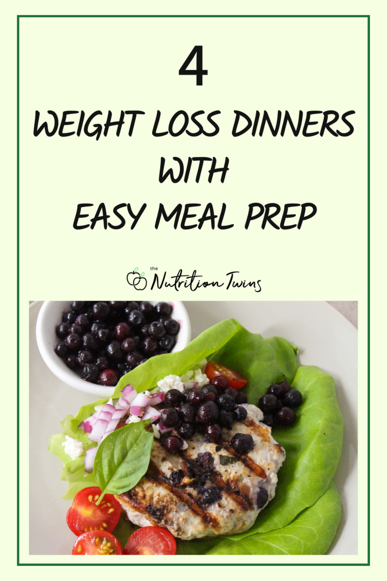 4 Easy Weeknight Dinner Recipes for Weight Loss - Nutrition Twins