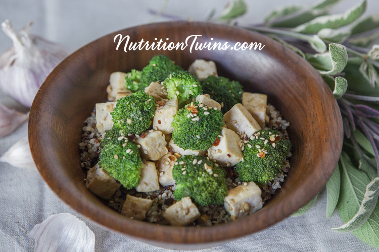 Chinese Sesame Tofu and Broccoli Recipe