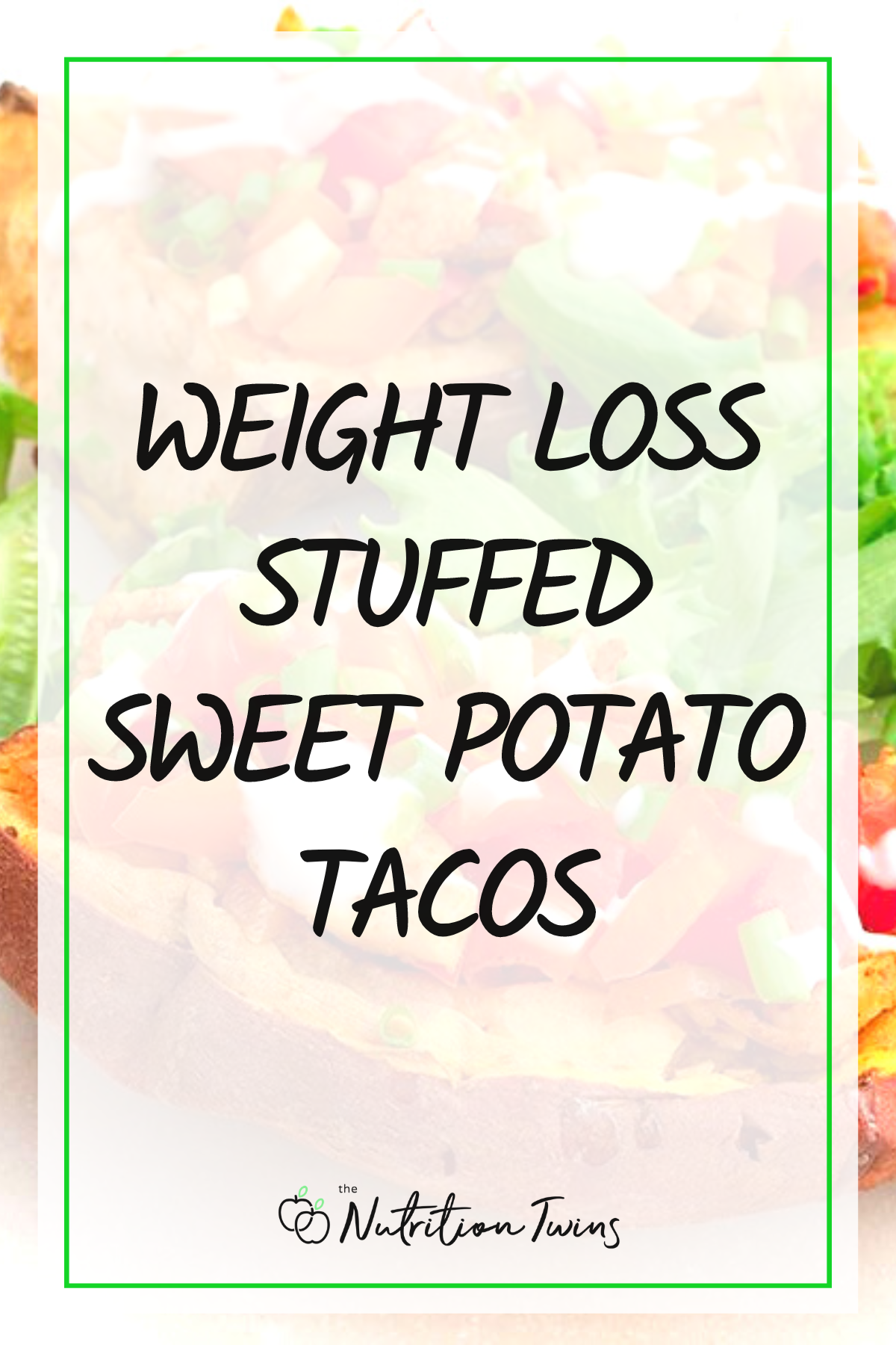 Boost weight loss with Stuffed Sweet Potato Tacos which make the perfect weekday dinner to help you lose belly fat!